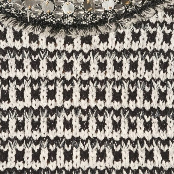 Tory Burch Embellished Tweed Short-Sleeve Dress - Picture 6 of 16